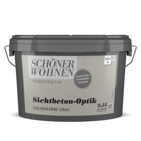 SCHÖNER-WOHNEN-Farbe Trendstrukturen "Sichtbeton-Optik"