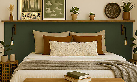 Interior Inspiration zum Thema "Trendfarbe Toskana" in der SCHÖNER WOHNEN Trendfarbe "Toskana"