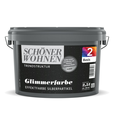 Glimmerfarbe, Mix-Basis Glimmerfarbe, Mix-Basis